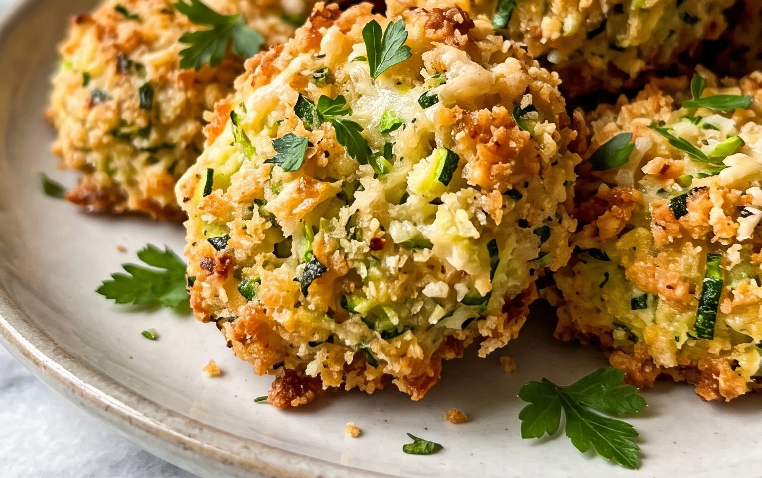 Zucchini Garlic Bites