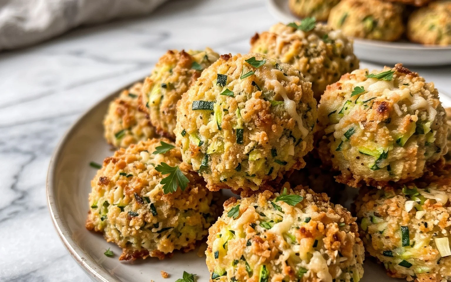 Zucchini Garlic Bites