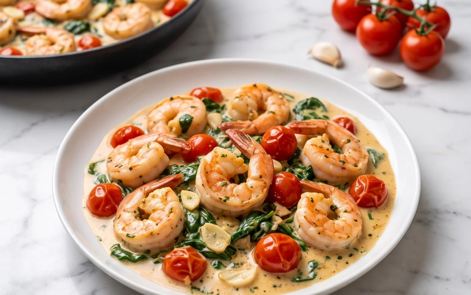 Tuscan Shrimp (One-Pan, 30-Minute Dinner)