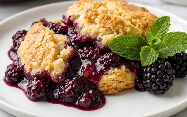 The Pioneer Women's Blackberry Cobbler