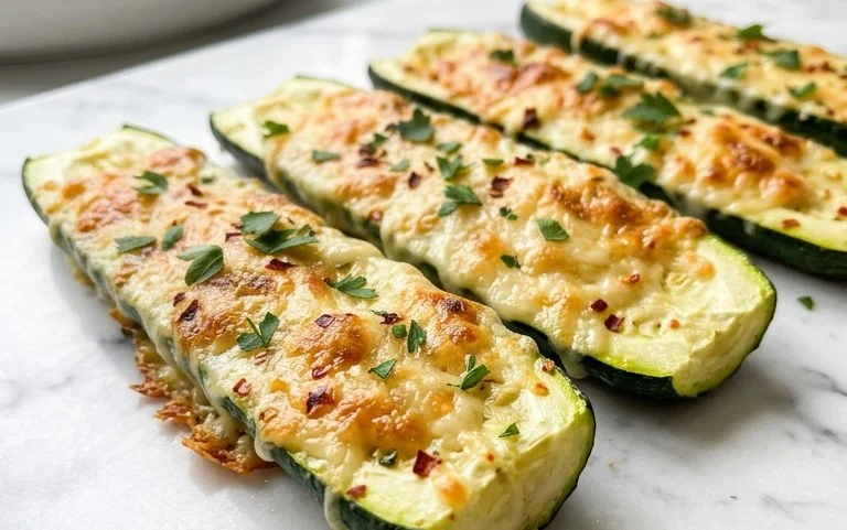 Baked Parmesan Zucchini