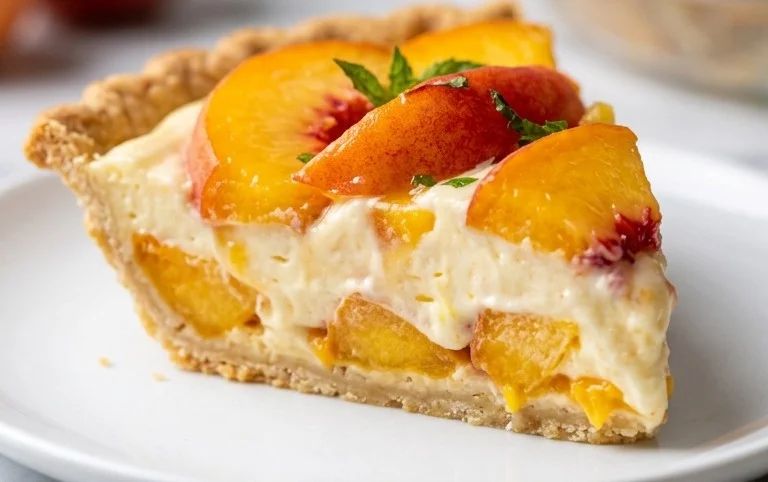 Peaches and Cream Pie