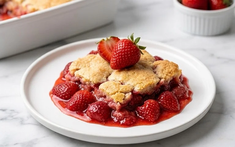 Strawberry Cobbler