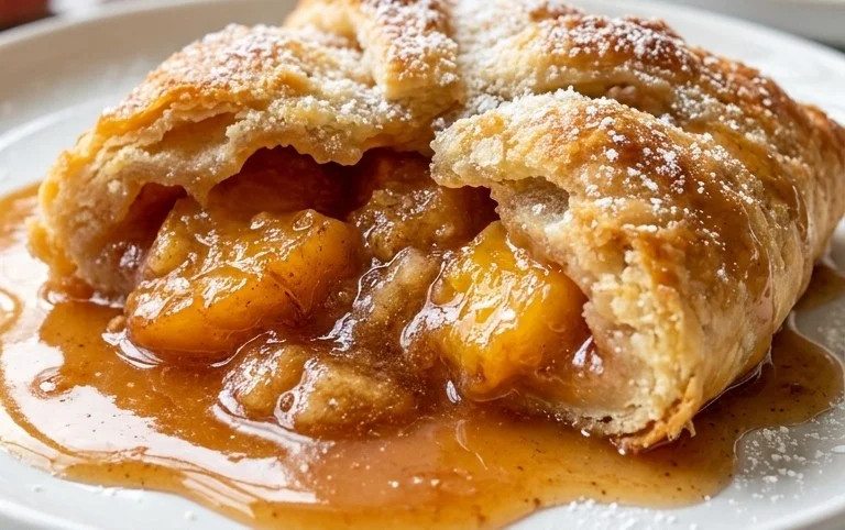 Peach Dumplings