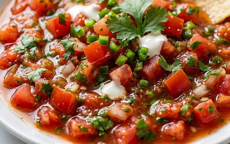 Blender Salsa (Restaurant Style Salsa)