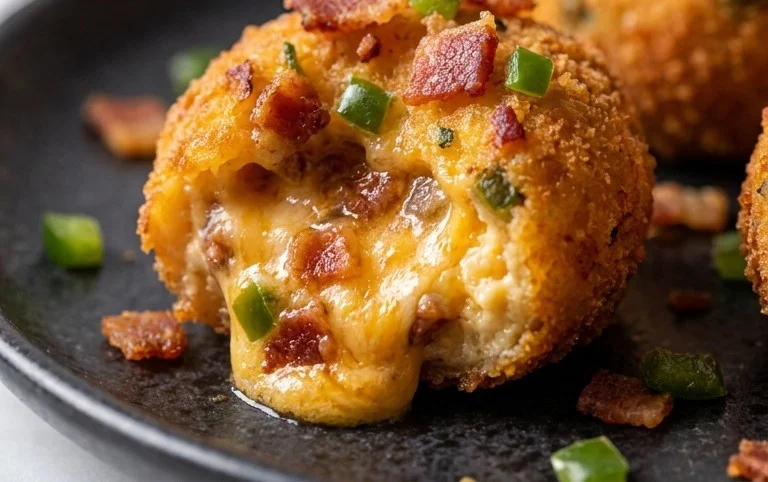 Beef Bacon Jalapeño Popper Cheese Balls