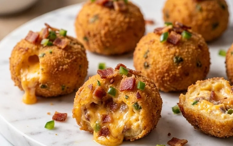 Beef Bacon Jalapeño Popper Cheese Balls