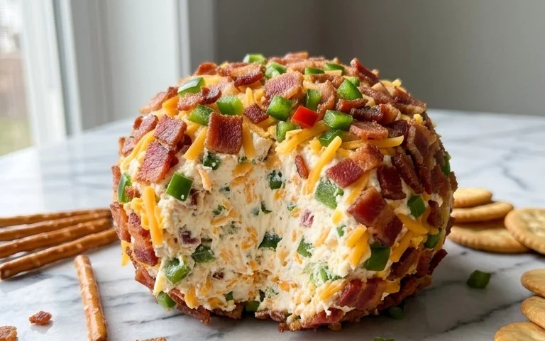 Jalapeno Popper Cheese Ball
