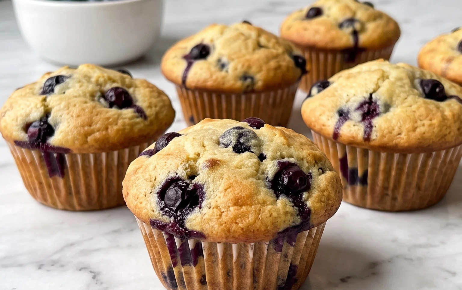 Homemade Blueberry Muffins