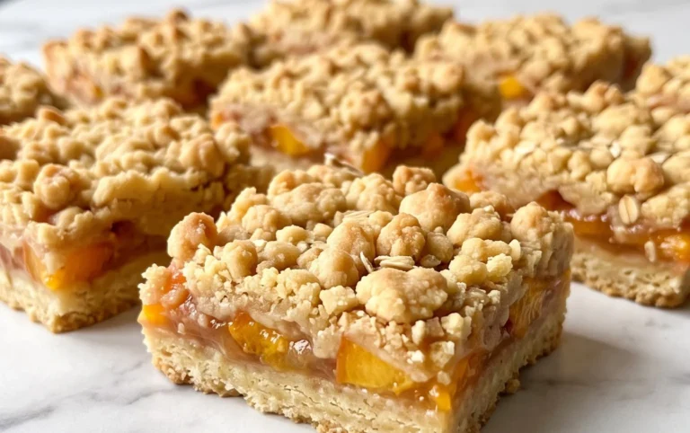 Fresh Peach Crum extractb Bars