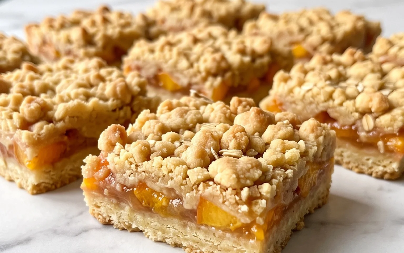 Fresh Peach Crum extractb Bars