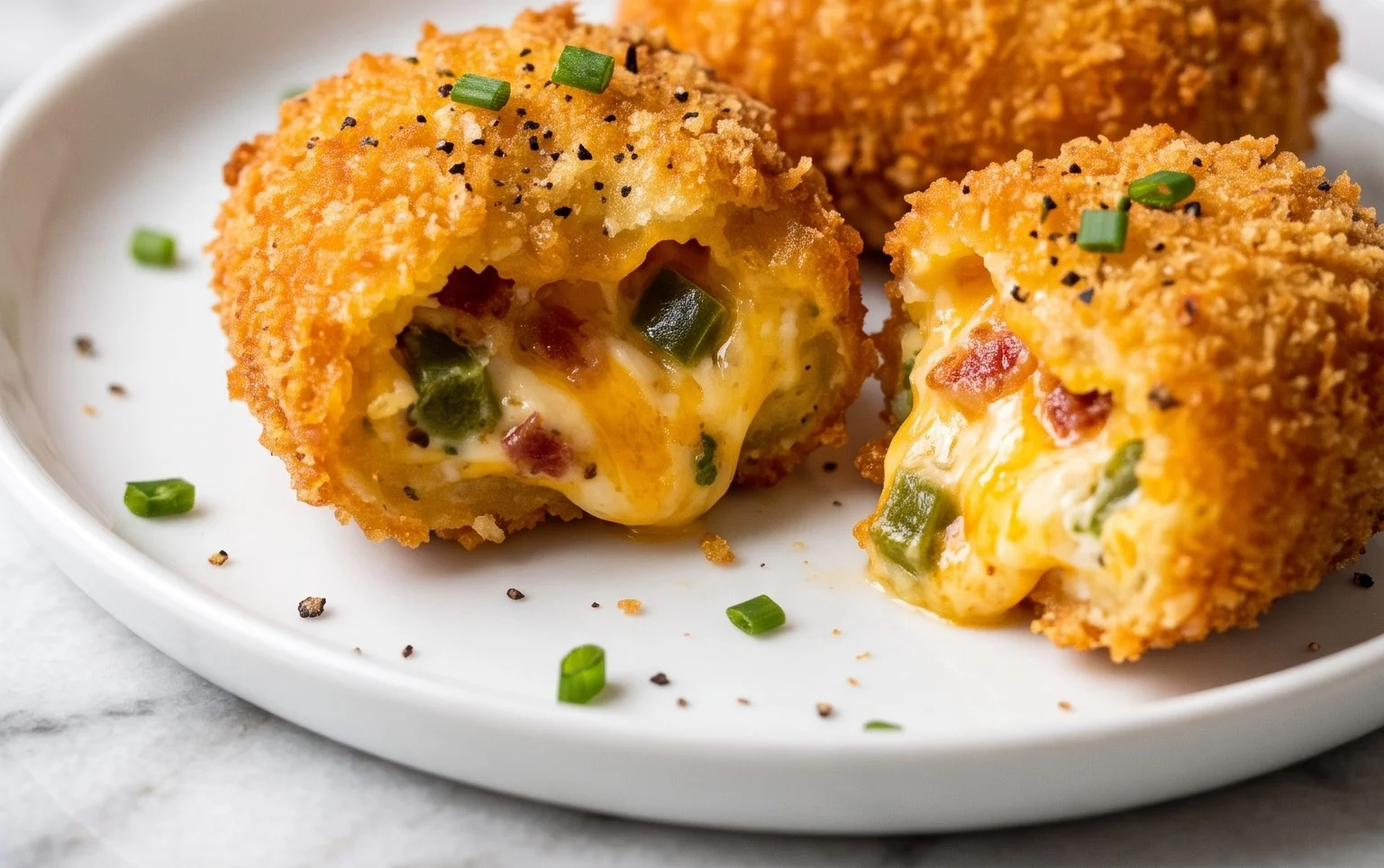Fried Jalapeno Popper Bites