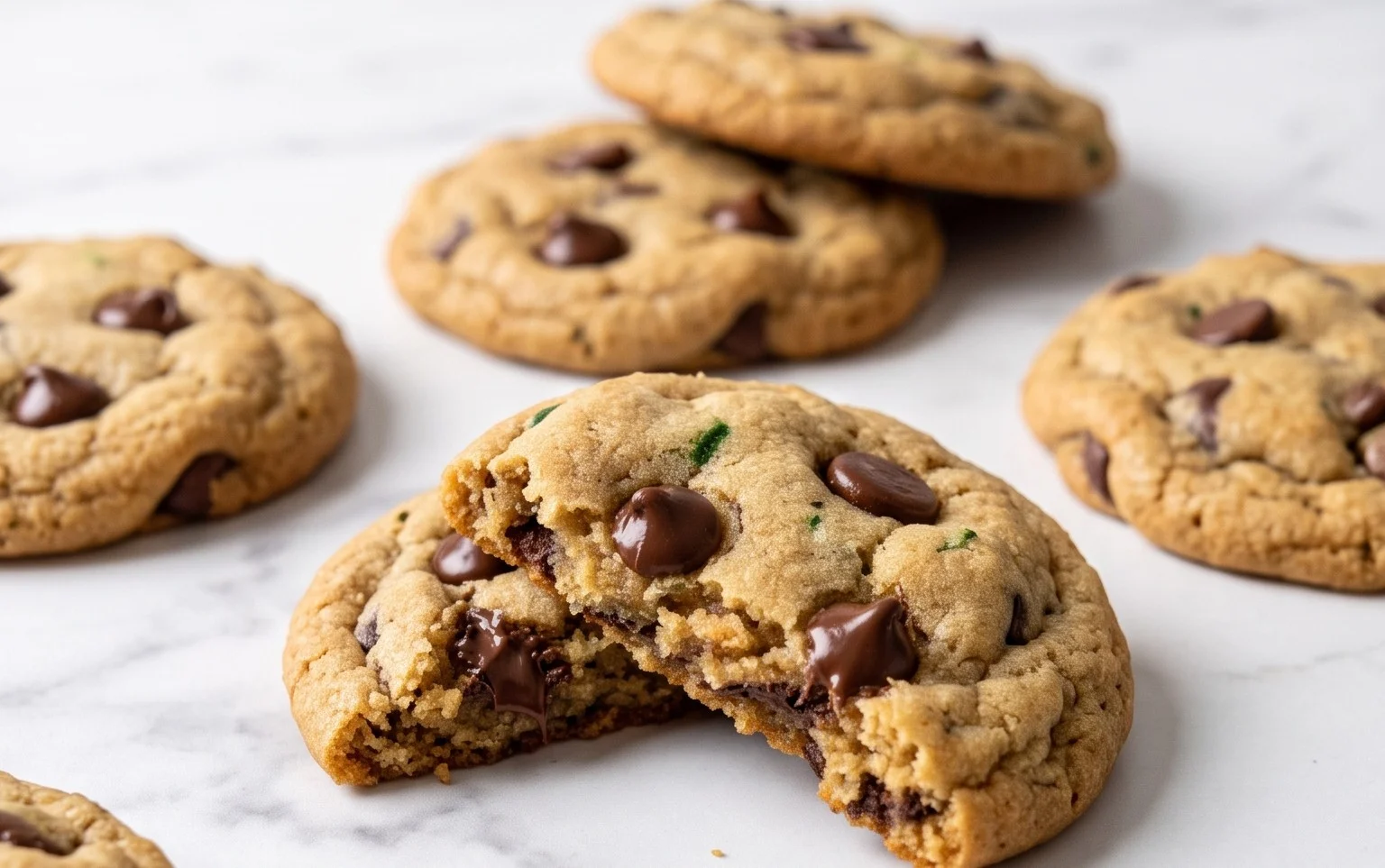 Zucchini Chocolate Chip Cookies